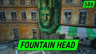 Fountain Dwemer Head | Fallout 4 Unmarked | Ep. 586