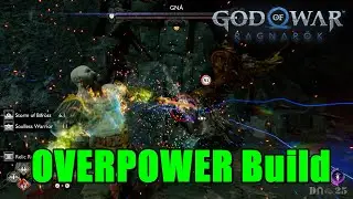 God Of War Ragnarok OVERPOWER Build - Defeat Gnar in 90s (No DMG)