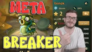 VENOK IS C-C-CRAZY! Insane DPS & Meta BREAKER! | Bugtopia