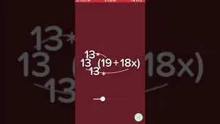 The Distributive Proprerty