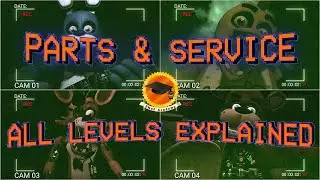 How to beat FNaF VR - Parts & Service (All Levels) Walkthrough | FNaF Academy
