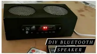 DIY Bluetooth speaker ver 2.O | JOHN TECH VIDEO