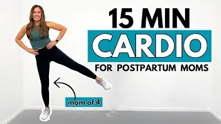 MELT OFF THE BABY WEIGHT! 🔥 15 MIN Full Body Postpartum Workout
