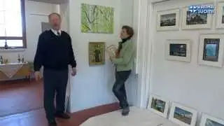 Piippuhallin kesänäyttely - интервью с художниками.