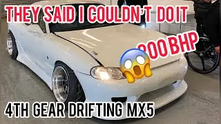 INCREDIBLE 4th Gear Drift  BMW Swapped MX5 ￼at Drift Matsuri