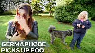 Extreme Germaphobe Forced To Pick Up Dog Poo | Obsessive Compulsive Cleaners