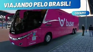 EURO TRUCK SIMULATOR 2 - VIAJANDO DE ONIBUS PELO BRASIL - MAPA BR BRASIL