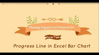 Progress Line in Excel Bar Charts