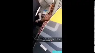 Pegasus Uçağında, Türk Yolcular Arasında Kavga.