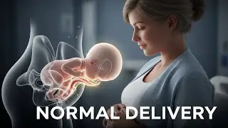 Normal Vaginal Delivery Explained in 3D | Step-by-Step Childbirth Animation