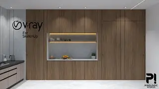 Modern Kitchen Cabinet | sketchup tutorial | 