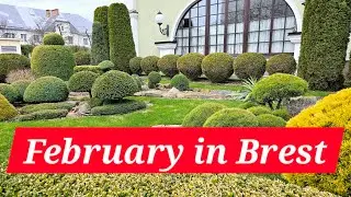 Walking tour Brest, Belarus (February 2024, Europe)
