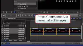 How to Import Image Sequence into Final Cut Pro X (FCPX)
