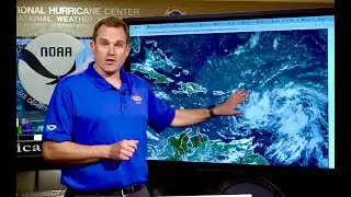 Afternoon Update on Tropical Storm Ernesto from the NHC in Miami, FL (August 12, 2024)