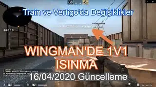 Wingman'de 1v1 I Başkasının Crosshair'ını Görme I Deagledaki Nerf (16/04/2020 Güncelleme)