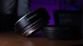 ADAPTADOR ANDOER PARA LENTES EF PARA CAMERAS RF VALE A PENA?