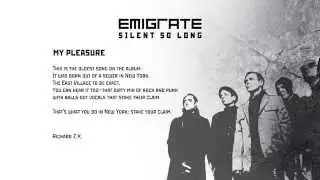 Emigrate - My Pleasure (Track by Track)