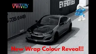 Genesis Coupe gets wrapped!