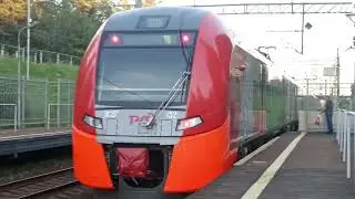 Электропоезд ЭС2Г-132 "Ласточка-комфорт" сообщением "Конаково ГРЭС - Москва Ленинградский вокзал"