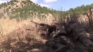 Turkish military operation and capture of a terrorist group