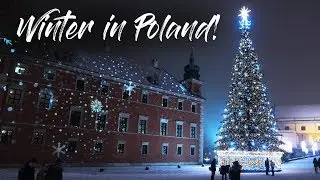 💕 Winter in Warsaw: Christmas Market, Illuminations, X-mas Tree and MULLED WINE! 💕