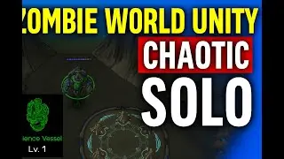 Zombie World Unity: CHAOTIC SOLO Run (Science Vessel)
