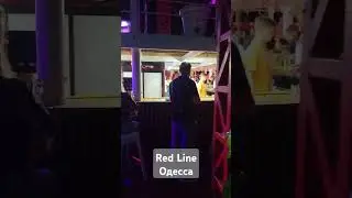 Ночная Одесса. Аркадия. Ночной клуб Red Line. #одесса #аркадия #черноеморе #redline