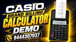 CASIO Bill Printing Calculator in Chennai 9444307037