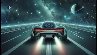 Deep Sleep Music - Drive into Space - Fall Asleep with Ambient Music