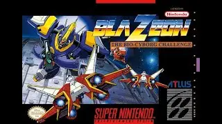 Blazeon The Bio Cyborg Challenge - Super Nintendo Full Playthrough (No Hits, No Deaths) [4k 60fps]