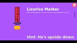 How to get the Licorice Marker - Find the Markers [Roblox]