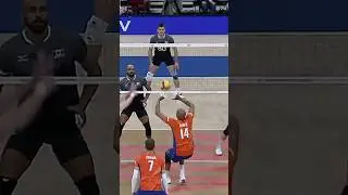 Watch Nimir Switch to Setter 🔥 #epicvolleyball #volleyballworld #volleyball
