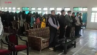 Students Performing on Advance christmas Celebration