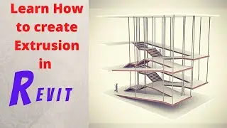 How to create ramp by Extrusion in Revit - Beginner's Tutorial