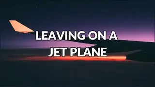 🎵RALPH OTIC (Cover) - LEAVING ON A JET PLANE (Lyrics) | John Denver #MusikaNiYan #LeavingOnAJetPlane