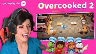 Gameplay: Enfrentei a cozinha de Overcooked 2 e amei!  | Canal da Lu - Magalu