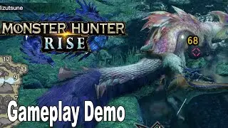 Monster Hunter Rise - Gameplay Demo No Commentary [HD 1080P]