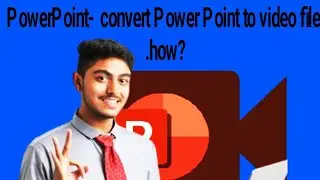 PowerPoint -Convert powerpoint files to video files #powerpoint #viral #views #tutorial #tech #tips
