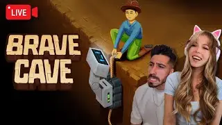 🔴LIVE - Trying not to fall | KnZ try Brave Cave
