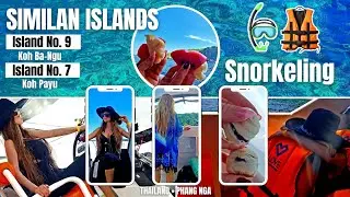 33 🌊 KOH BA-NGU (Island No. 9) & KOH PAYU (Island No. 7) • #SimilanIslands • THAILAND • #Snorkeling