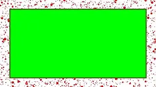 🛑 CONFETTI RED DOTS 🛑 Frame MOTION BORDER💯| 