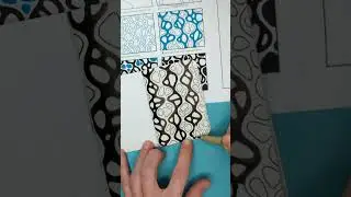 How To Draw a Blobs Pattern Doodle | Easy Abstract Drawing Ideas