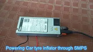 Car Tyre Inflator using SMPS