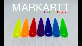 Markartt Rainbow Colored Polygel