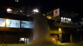 Snow-clearing in Val Thorens