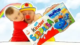 Kinder Sorprese! Ippopotami!😁Disimballaggio!😁