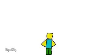 Watch a Roblox Noob get squished by a Roblox in a nutshell sign