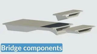Revit adaptive family | Bridge components