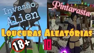 VRChat - Loucuras Aleatórias 10 - Invasão Alien e Pintarasta