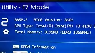 UPDATE/FLASH BIOS ASUS dengan ASUS EZ Flash Utility